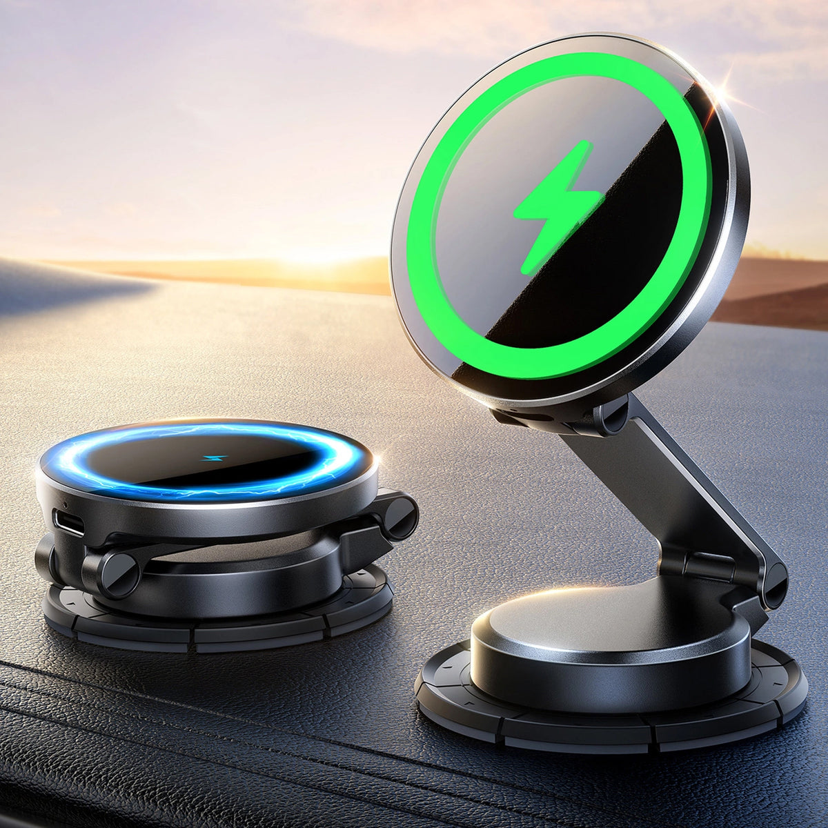 Joyroom JR-ZS408 Wireless Car Charger, 15W, 1.67A, Black