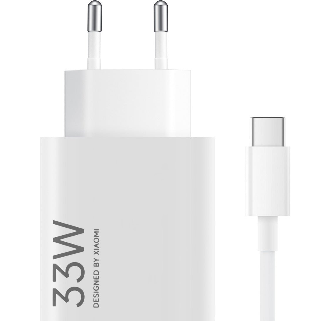Xiaomi USB-C Network Charger with Cable, 33W, 3A, 1 x USB-A, White BHR9956EU