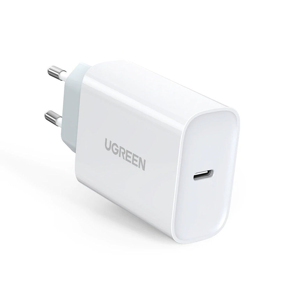 Network Charger UGREEN CD127, 30W, 3A, 1 x USB-C, White
