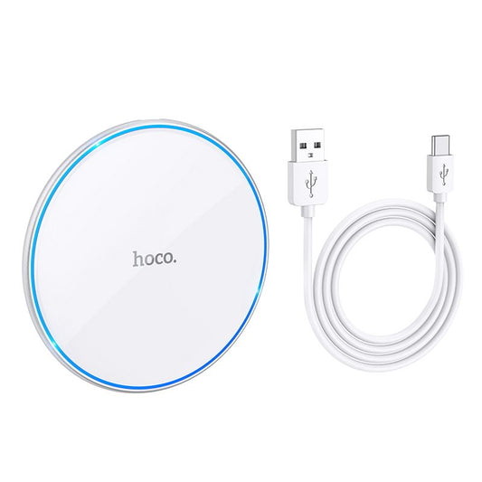 HOCO CW6 Pro Wireless Network Charger, 15W, 1.67A, White