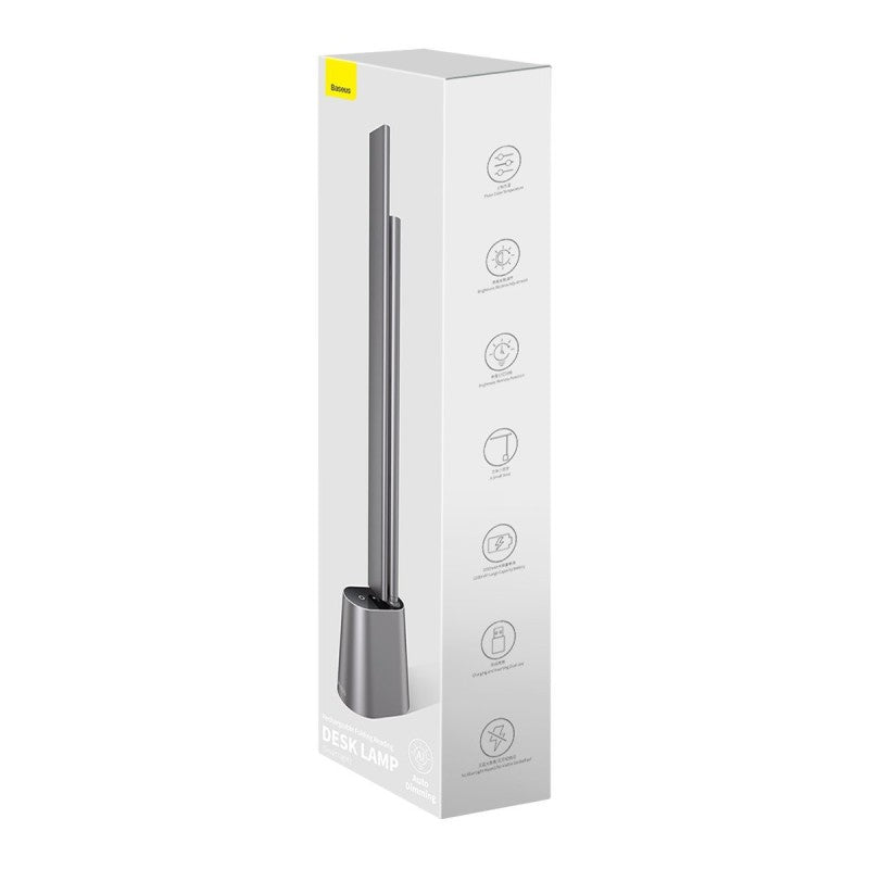 Baseus Smart Eye LED Desk Lamp, Gray DGZG-0G