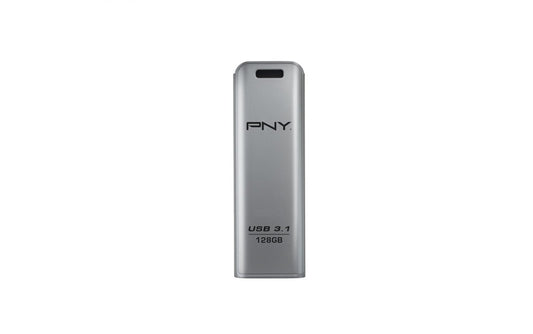 External Memory USB-A 3.1 PNY Elite Steel, 128Gb FD128ESTEEL31G-EF