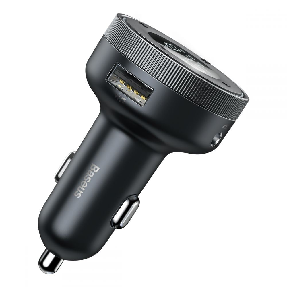 Baseus Enjoy Bluetooth FM Modulator, 2 x USB-A - 1 x microSD - 1 x AUX CCLH-01