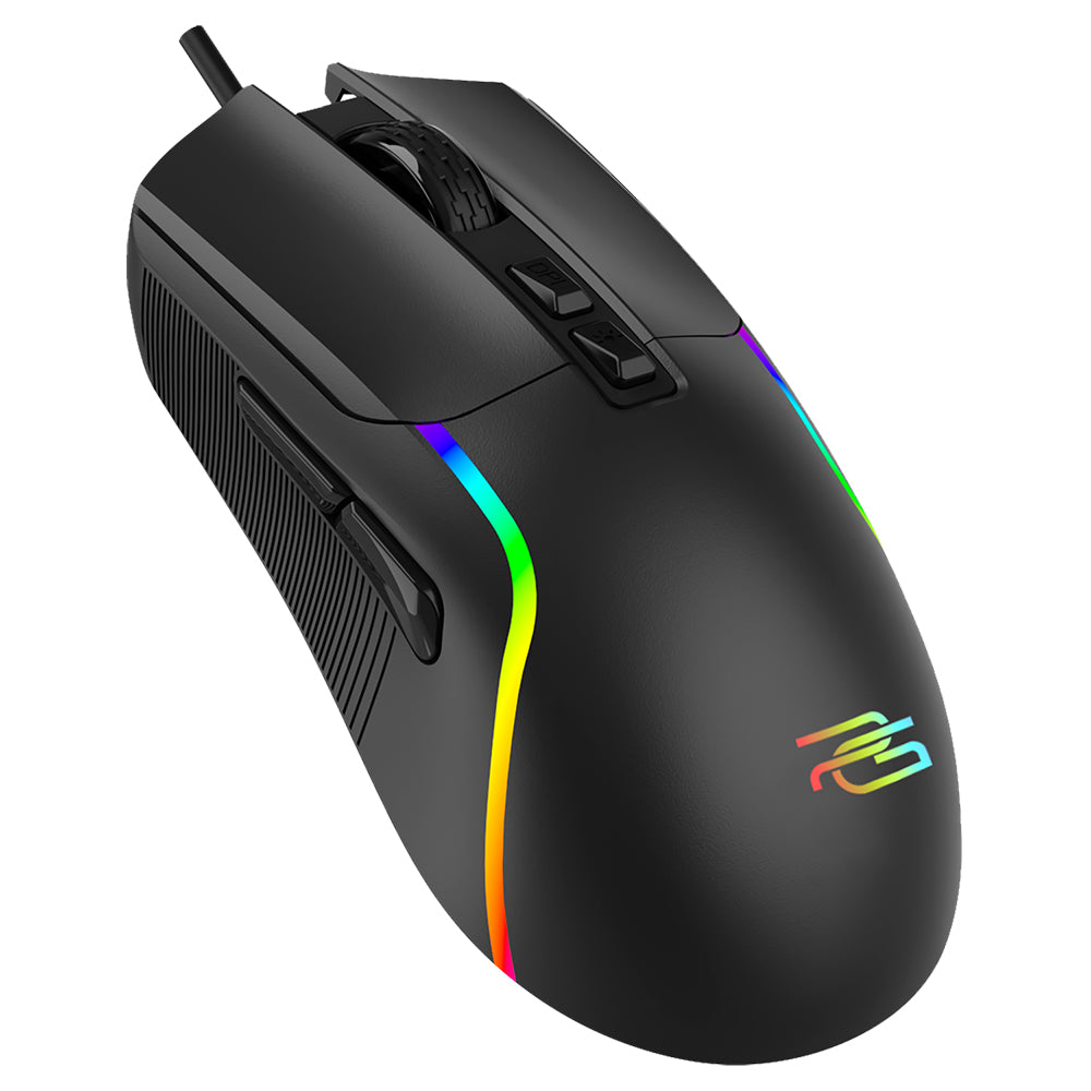 Proove Assembler Wired USB Gaming Mouse, RGB, 12400DPI, Black CMAS00000101
