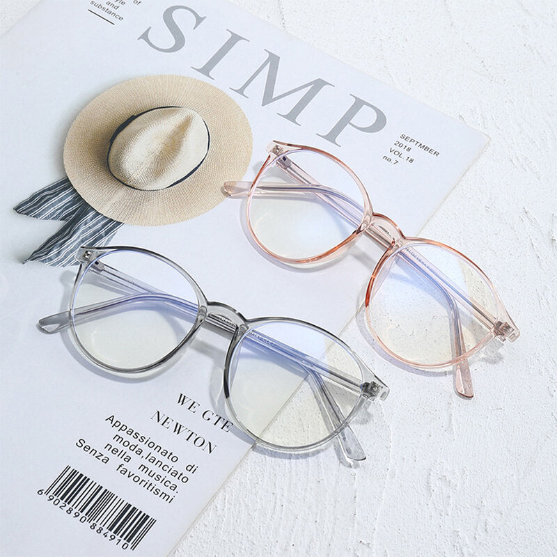 Techsuit Women's Computer Glasses F8551-C3, Anti-Blue Light, Brown