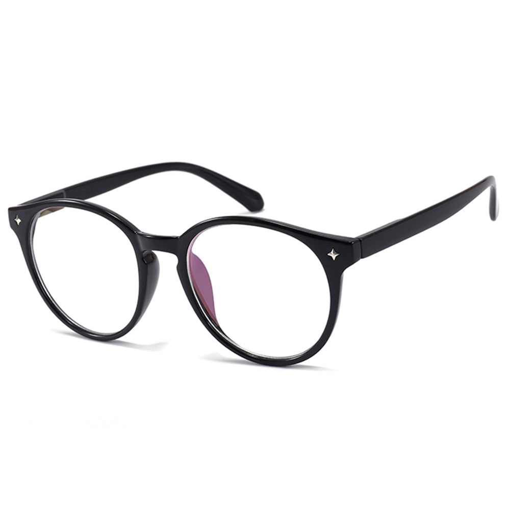 Techsuit PC28003-C1 Women's Computer Glasses, Anti-Blue Light, Black