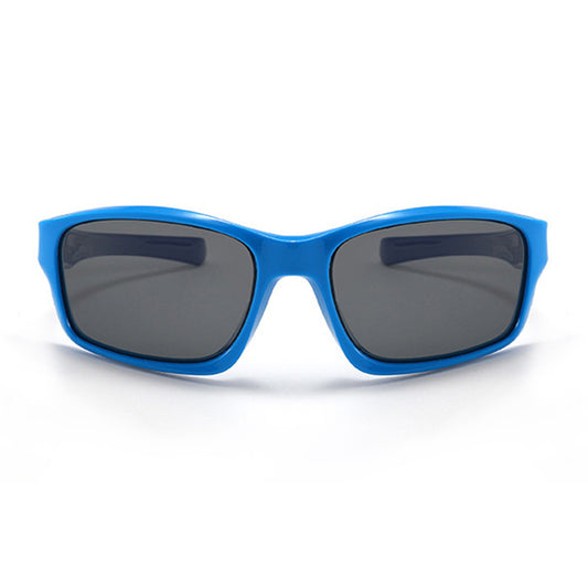 Techsuit 8202-C29 Kids' Sports Sunglasses, Polarized, Blue