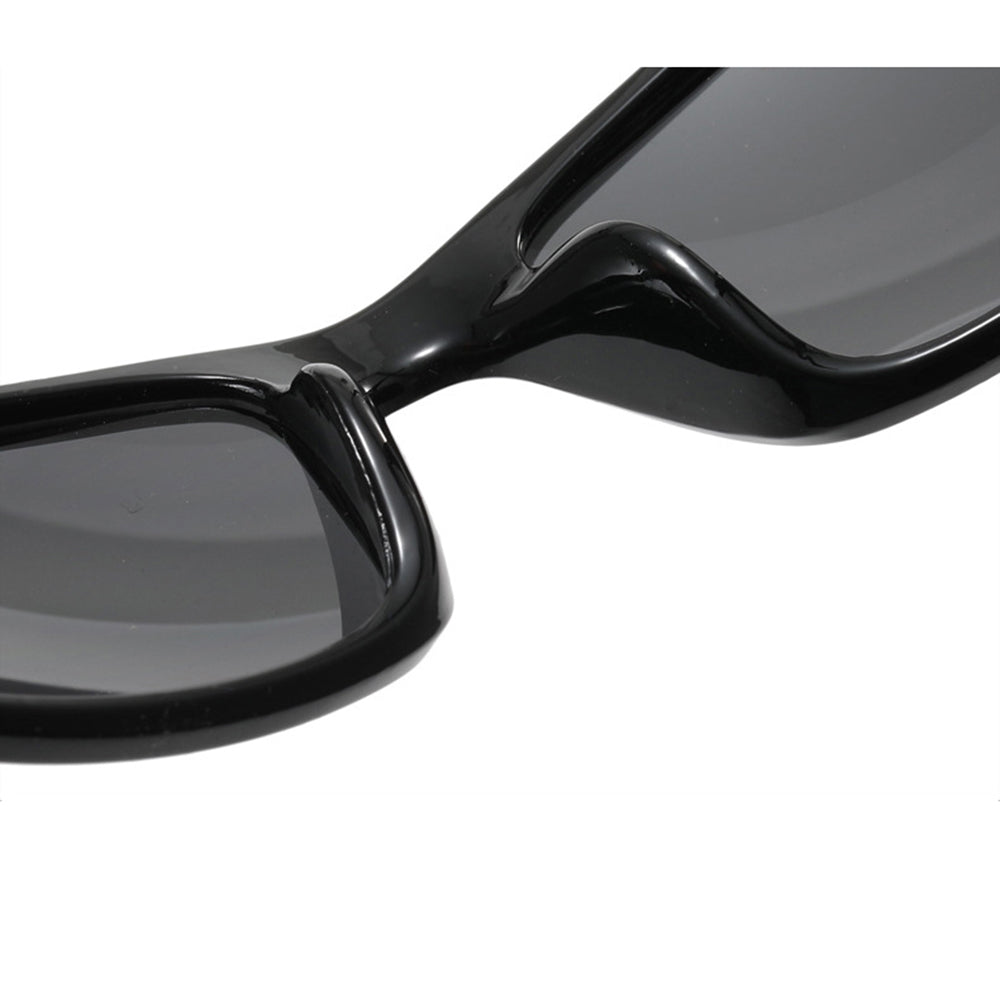 Unisex Techsuit 9937 Cycling Glasses, Black Blue Yellow