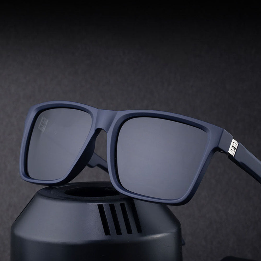 Men's Techsuit 8506 Sunglasses, Polarized, UV Protection, Matte Gray
