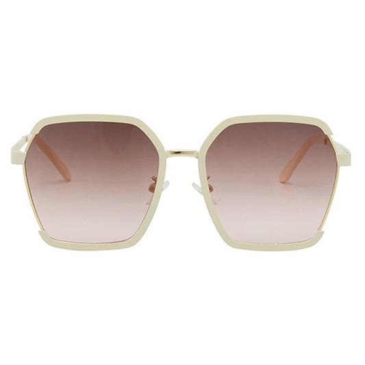 Techsuit 191 Women's Sunglasses, Polarized, UV Protection, Cream Brown
