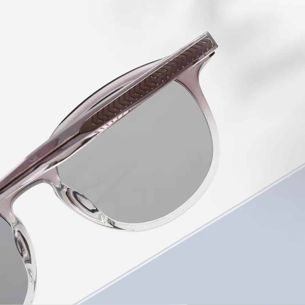 Unisex Techsuit 99046 Sunglasses, Brown Print