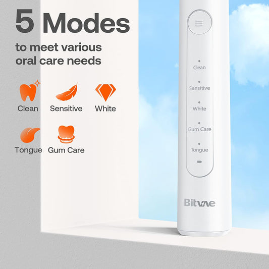 Bitvae R2 Electric Toothbrush, White