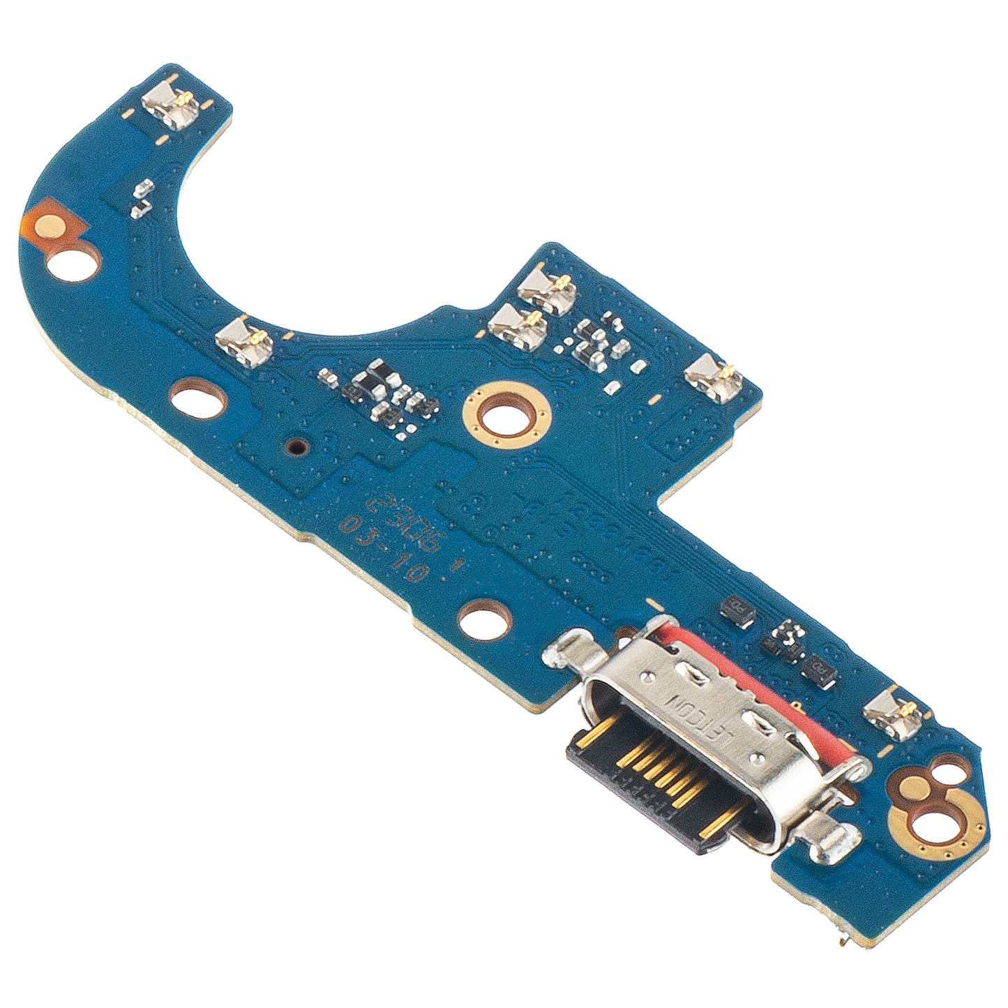 Plate with Charging Connector - Microphone Motorola Moto G42, Service Pack 5P68C21058