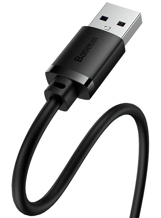 Baseus AirJoy Series USB 3.0 Extension, 1m, Black B00631103111-00