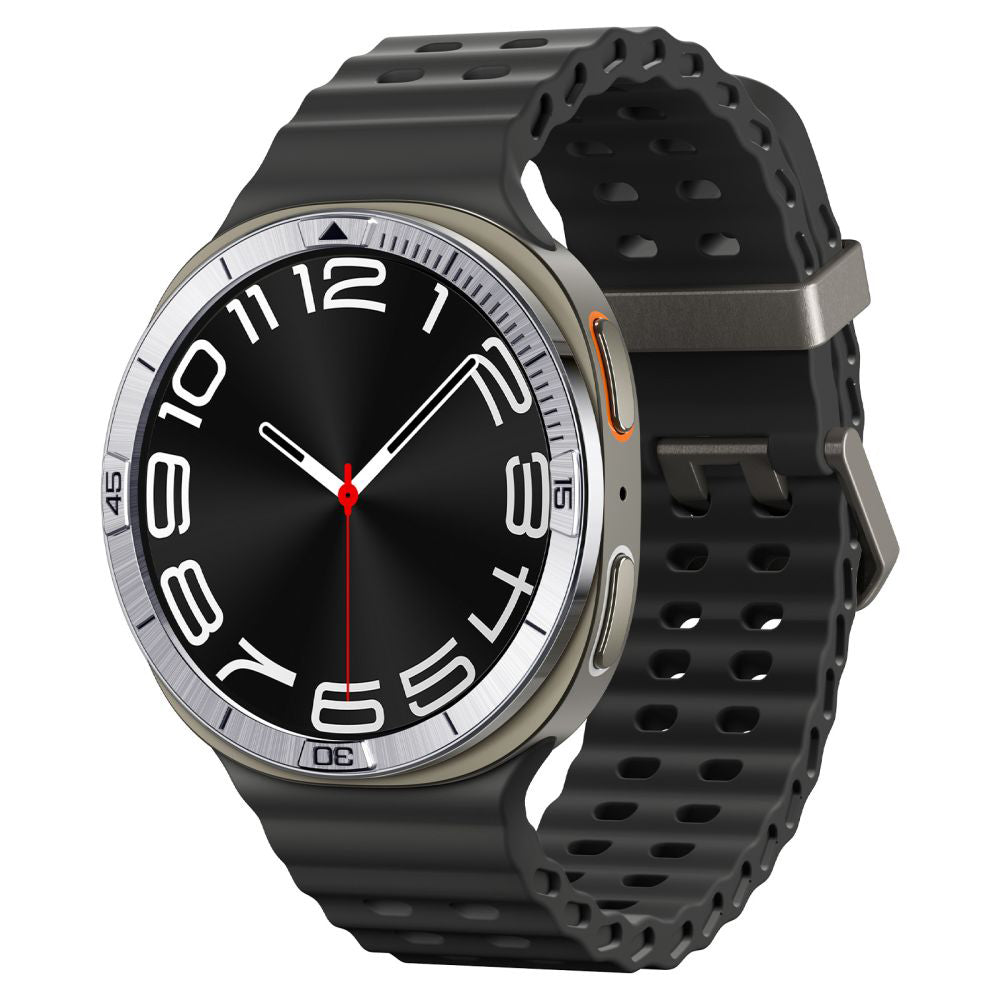 Spigen Tune Pilot Protection Frame for Samsung Galaxy Watch8 44mm, Silver ACS10009