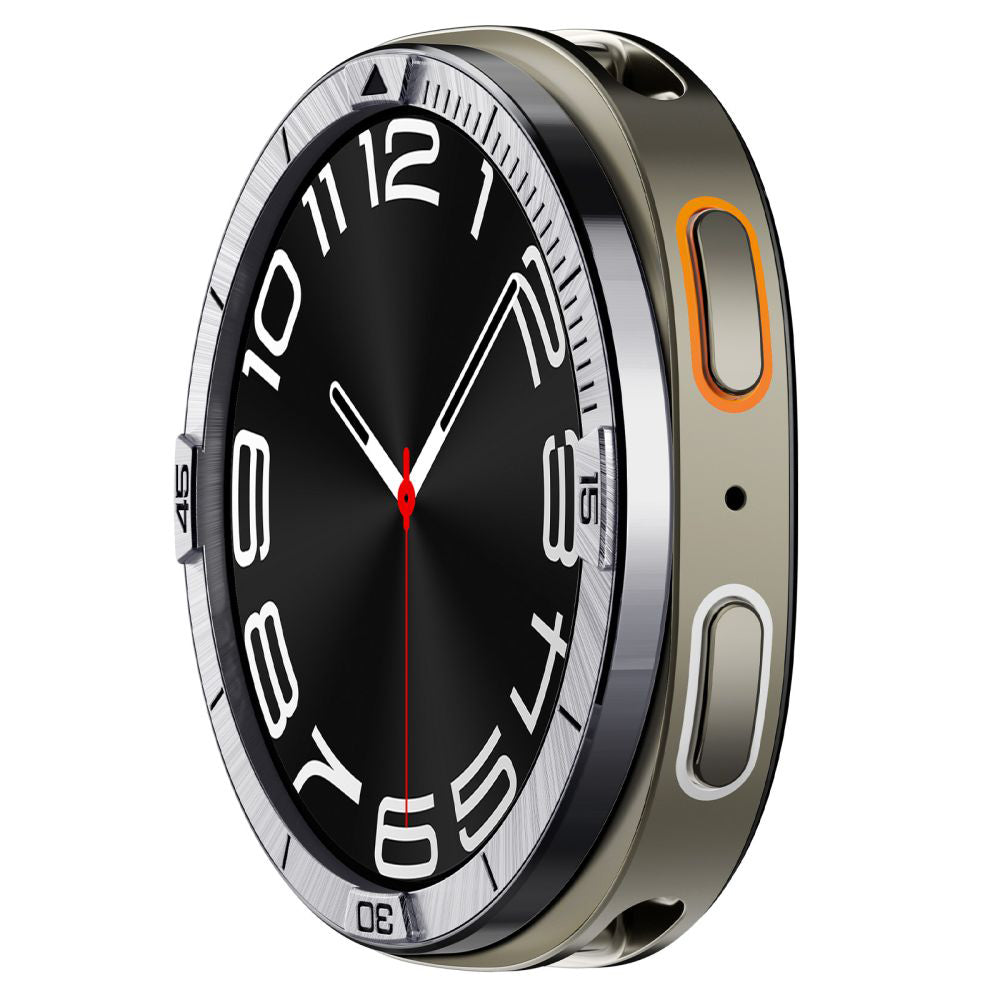 Spigen Tune Pilot Protection Frame for Samsung Galaxy Watch8 44mm, Silver ACS10009