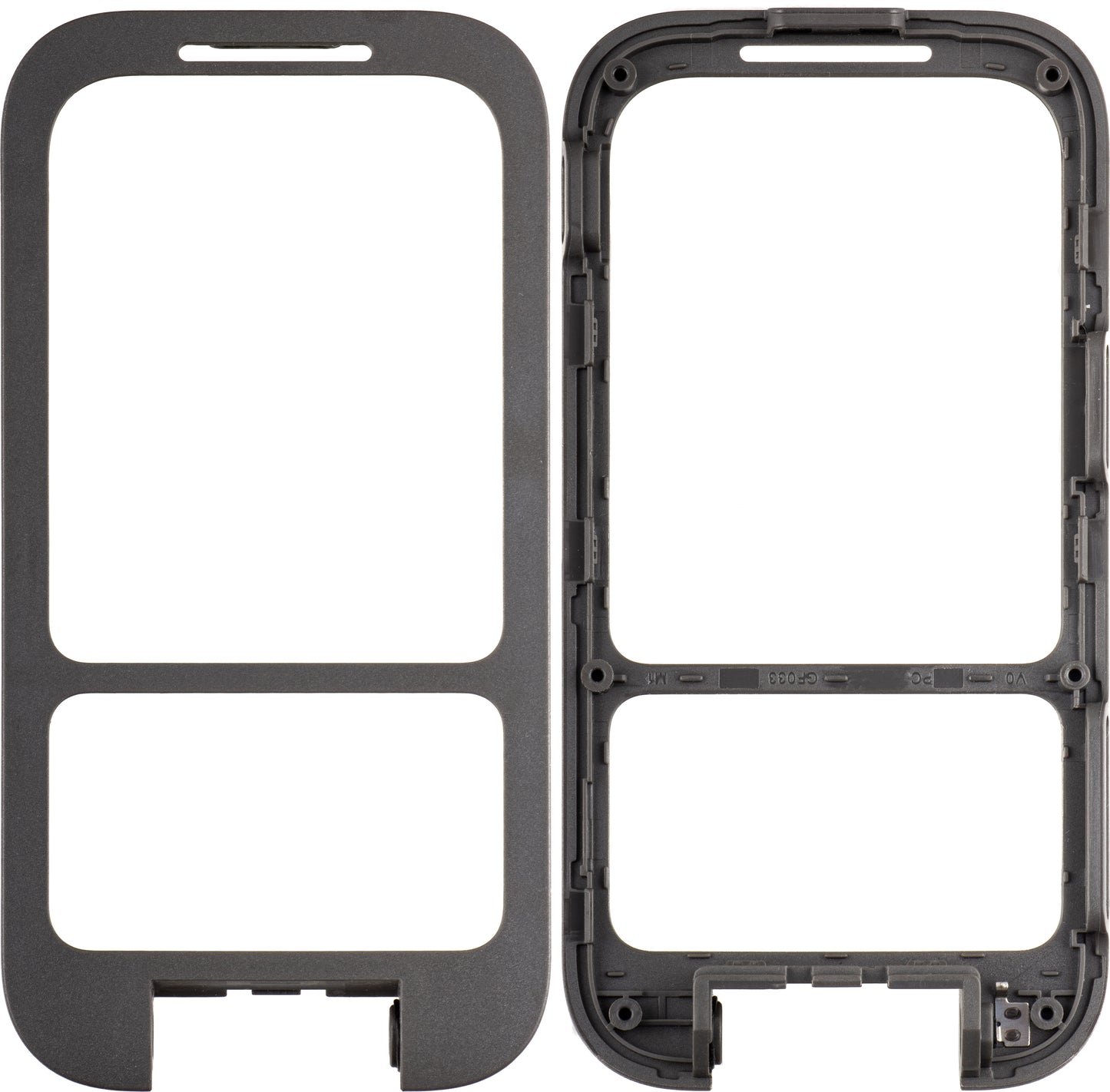 HMD 2660 Flip Keyboard Frame, Black, Service Pack 5001000496SH0