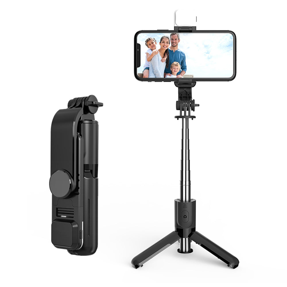Selfie Stick Bluetooth Techsuit L11s, Universal, Black