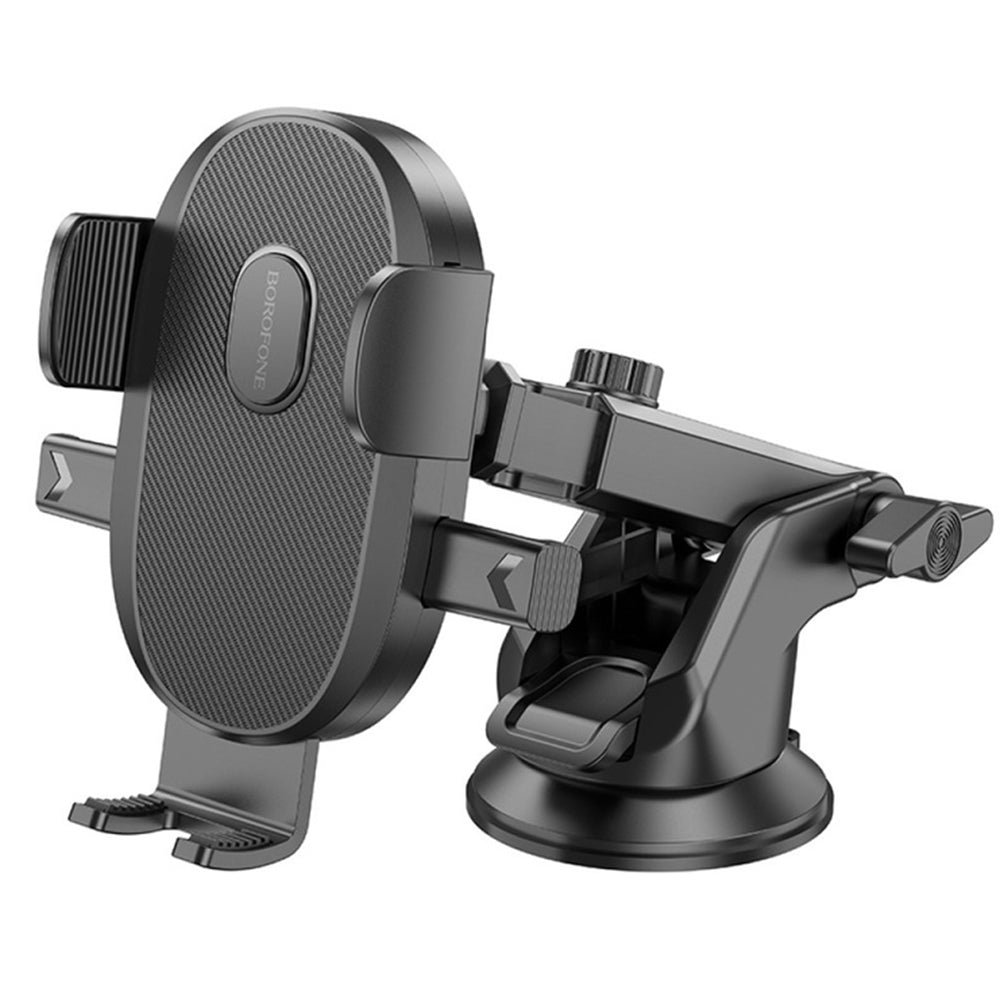 Borofone BH93 Grand Car Holder, 4.5inch - 7inch, Black