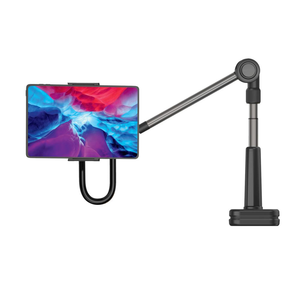Fixed Relax Desk Stand for Tablet, 7inch - 13inch, Black