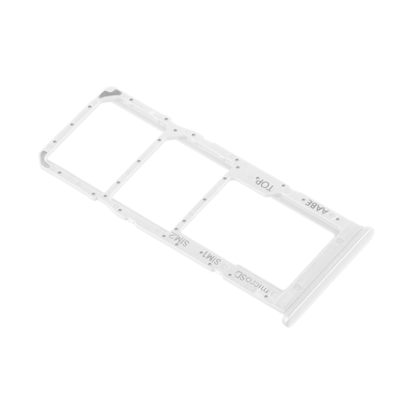 SIM Card Holder Samsung Galaxy A12 Nacho A127 / A12 A125, White