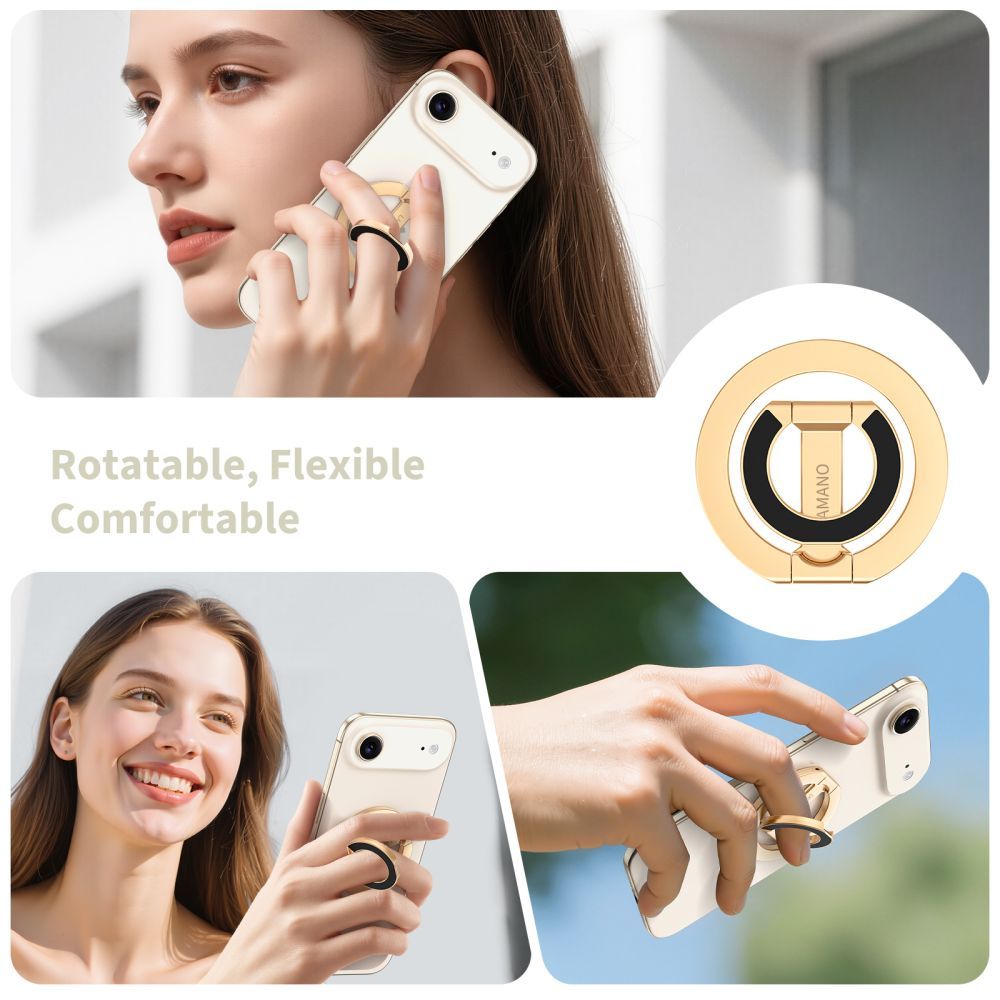 Tech-Protect MMR400 Lamano Ring Holder, Universal, Gold