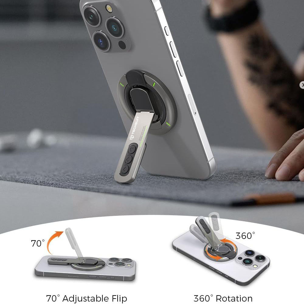 Techsuit SB1 Universal Ring Holder, Gray