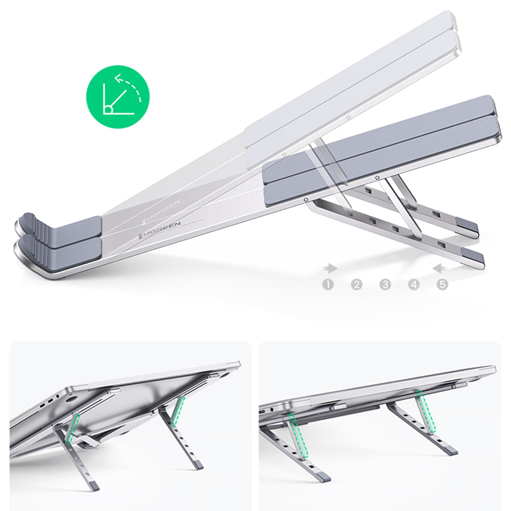 UGREEN LP451 Stand for Laptop up to 17.3inch, Silver