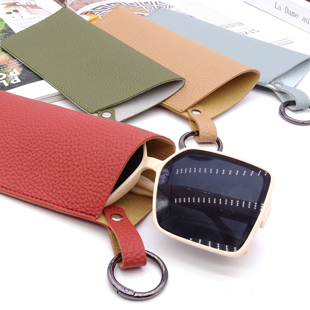 Techsuit Glasses Case ETN6, 175mm x 85mm, Reddish Brown
