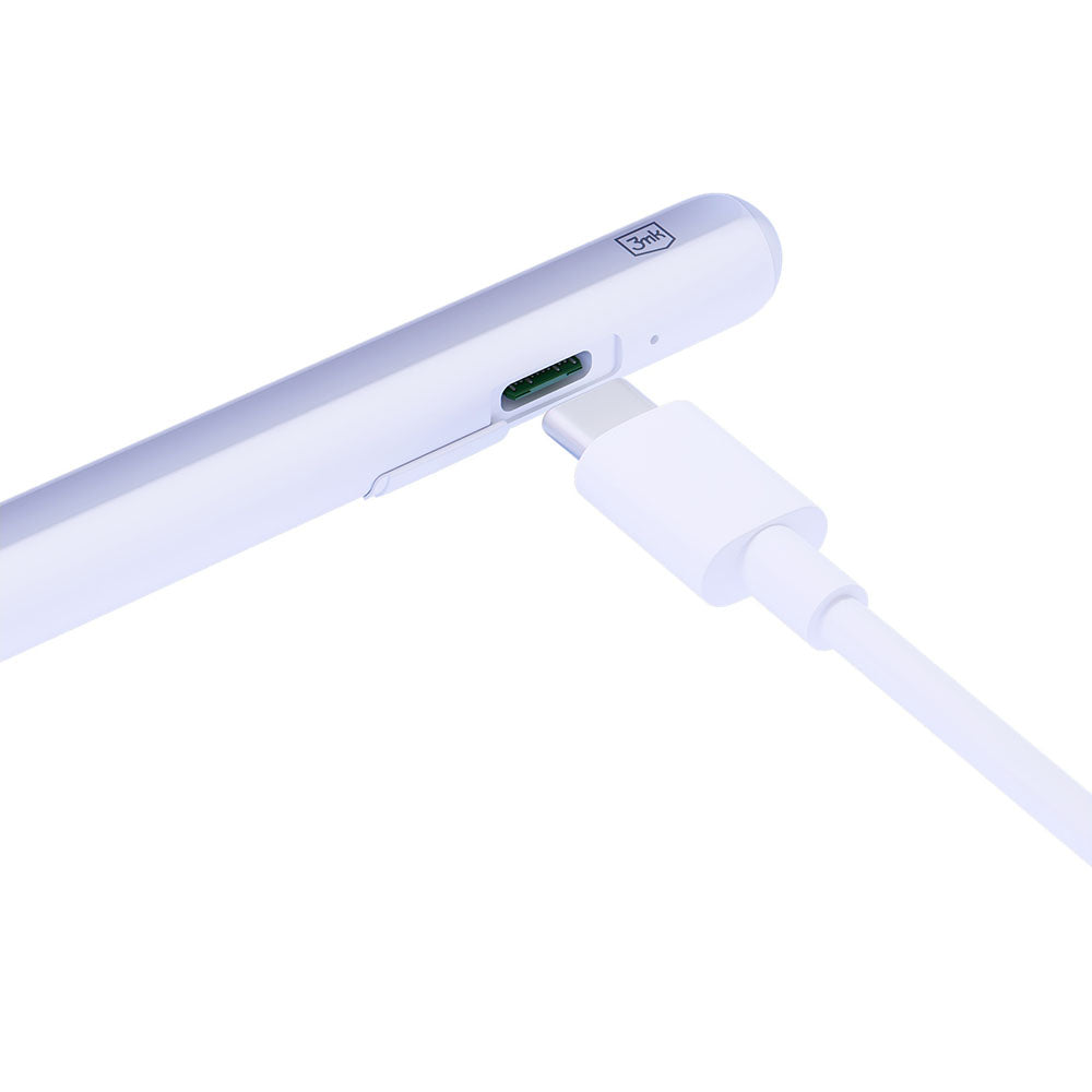 Touch Pen 3MK Wonder for Apple iPad, Active Version, White
