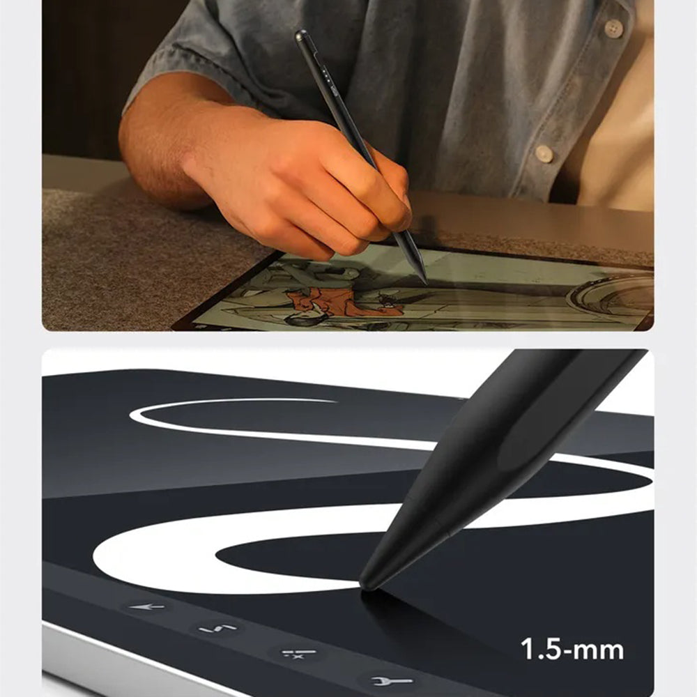 ESR Touch Pen for Apple iPad, Active Version, Black