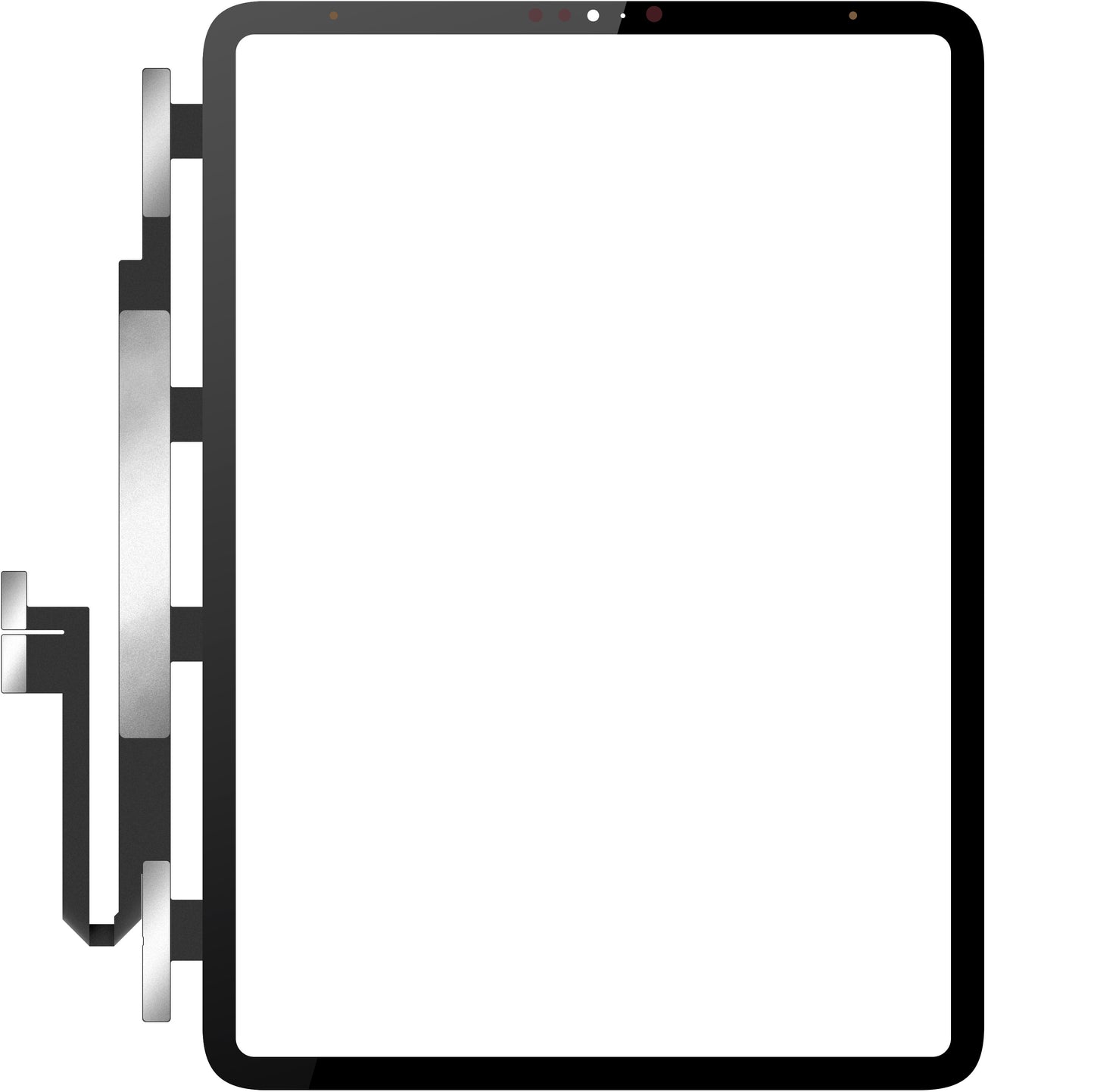 Touchscreen Forward Guard OCA for Apple iPad Pro 11 (2021), Black