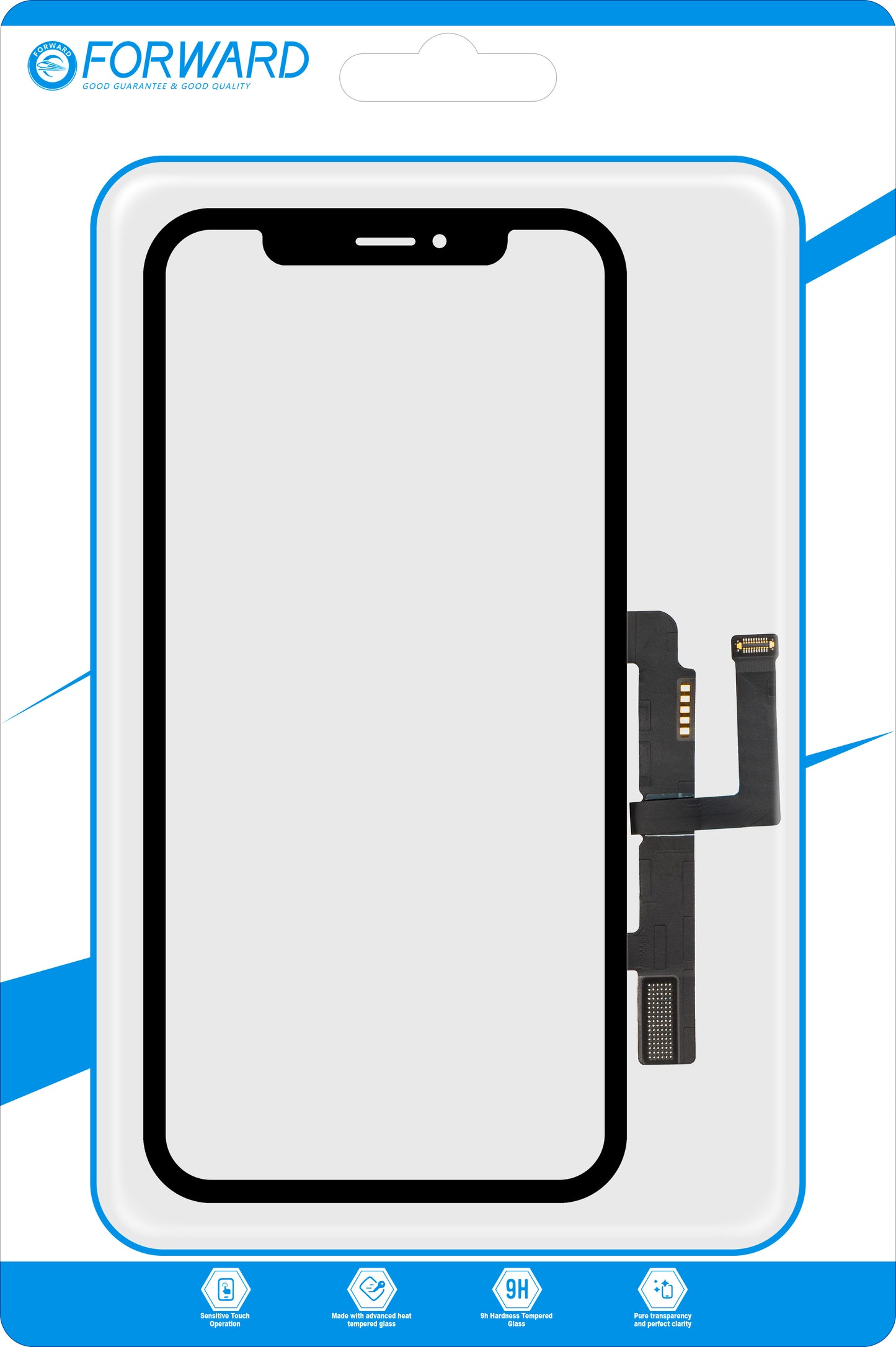 Touchscreen Forward Guard OCA for Apple iPhone 11, Black