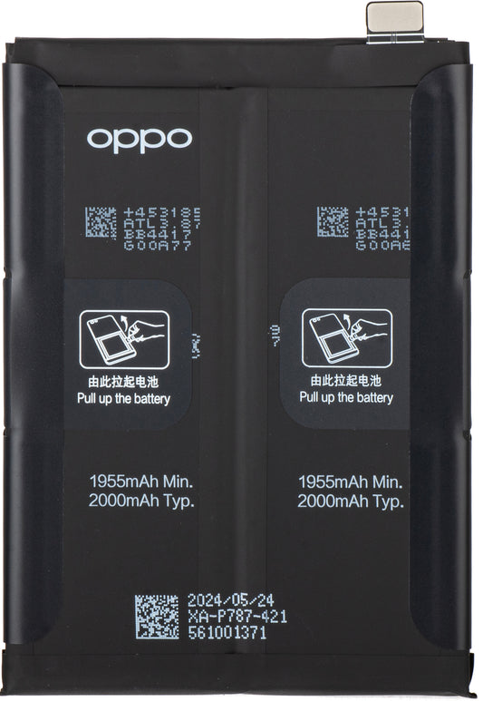 Battery Oppo Reno4 Pro 5G / Reno4 Pro, BLP787, Service Pack 4904496 