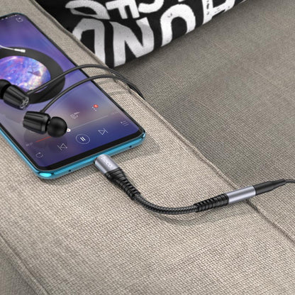USB-C Audio Adapter - 3.5mm HOCO LS33, Gray