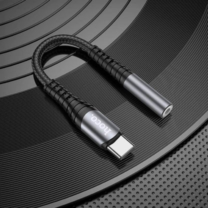 USB-C Audio Adapter - 3.5mm HOCO LS33, Gray