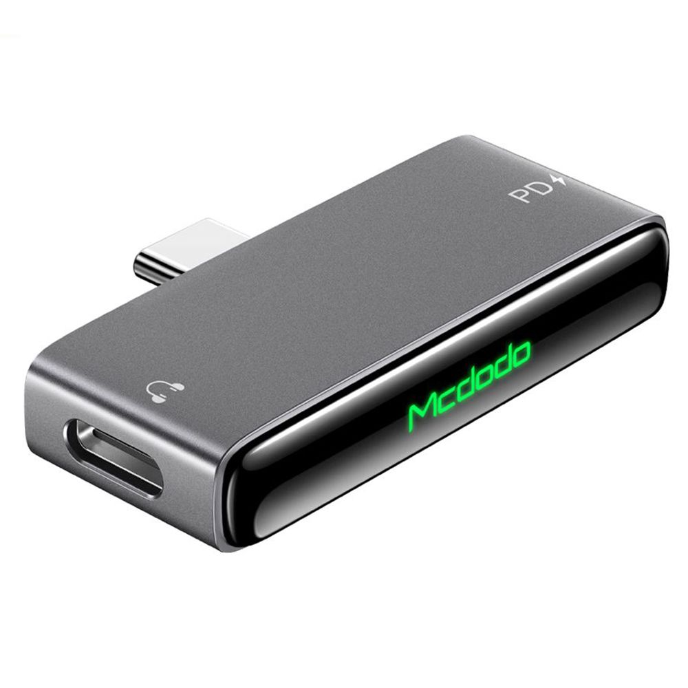 USB-C Audio Adapter - USB-C / USB-C McDodo CA-7670, Black