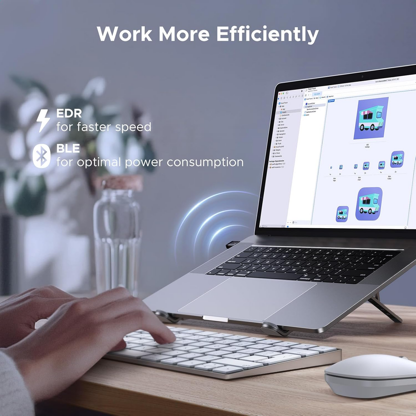 UGREEN CM748 (75073) USB Bluetooth Adapter, Black