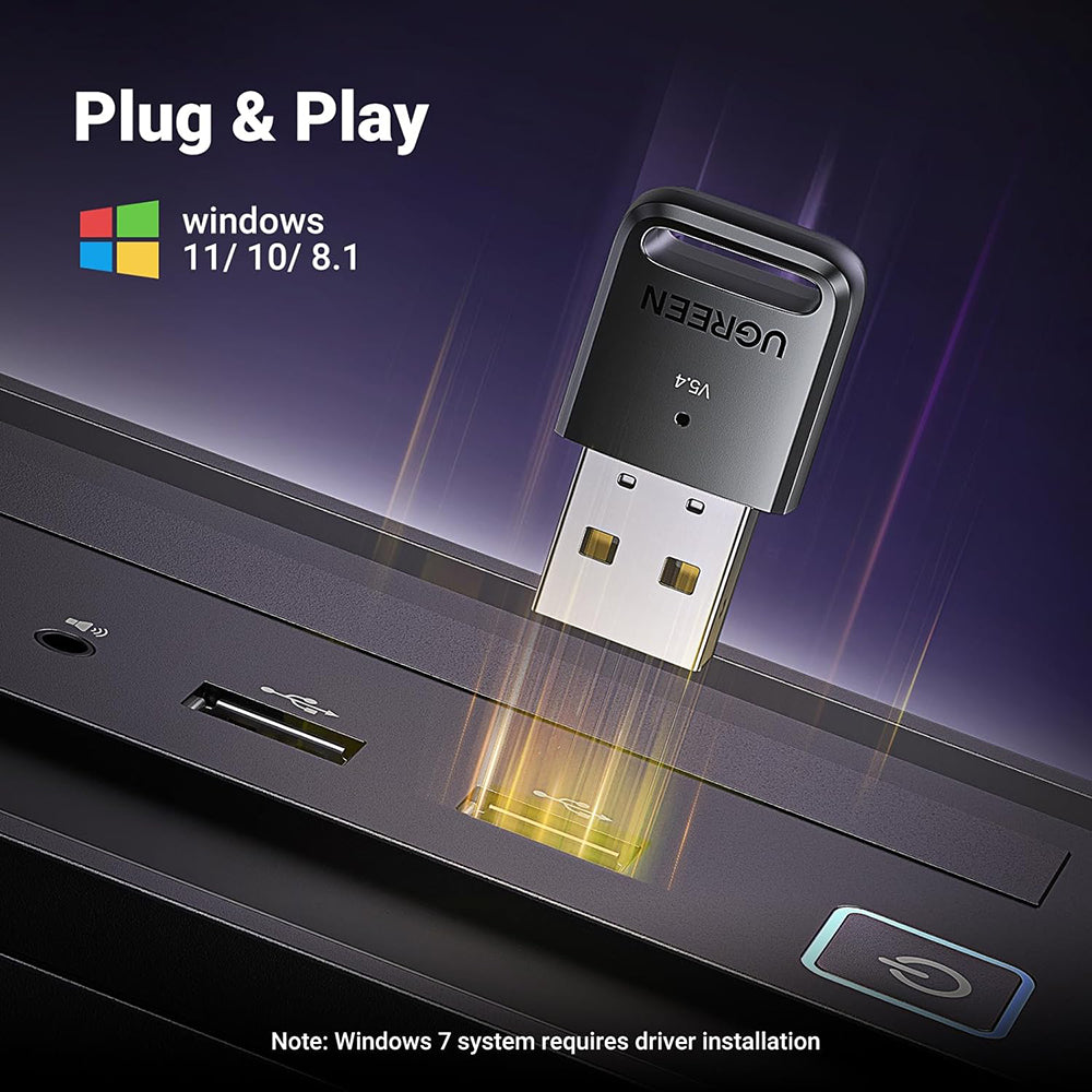 UGREEN CM748 (35058) USB Bluetooth Adapter, Black