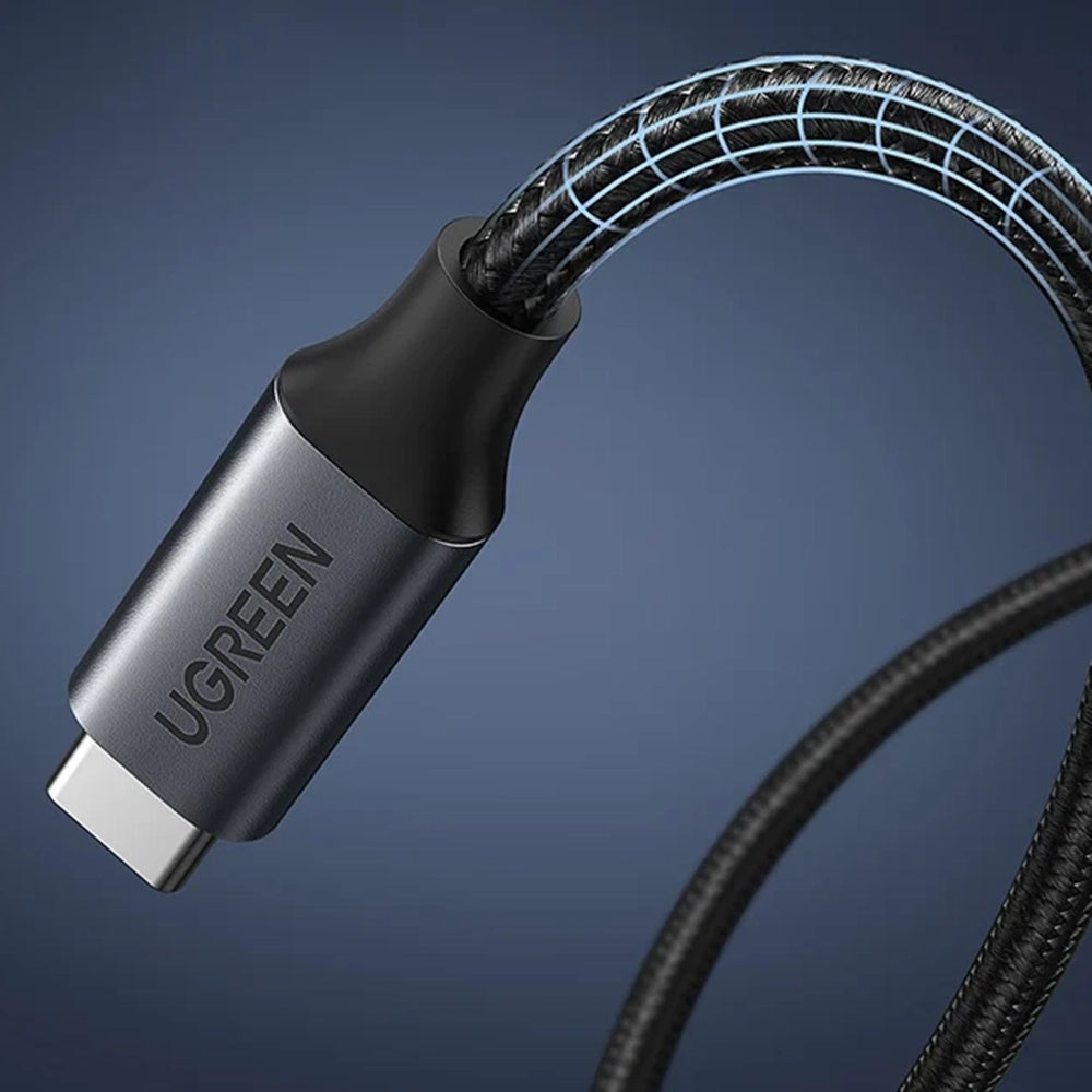 UGREEN US372 USB-C Extension Cable (45191), 1m, Black