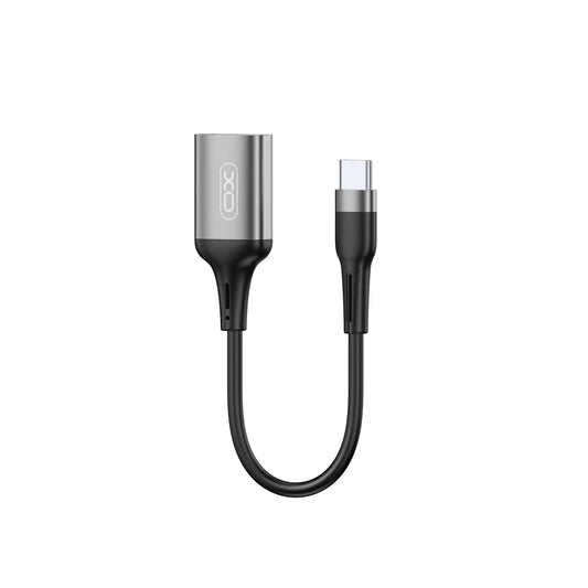 OTG Adapter USB-C to USB-A XO Design NB201, Black