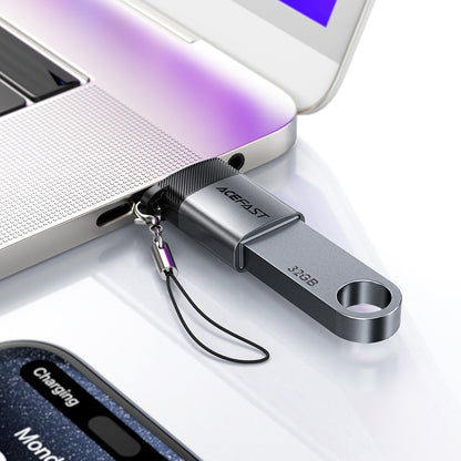 OTG USB-C to USB-A Acefast J7 Adapter, Gray