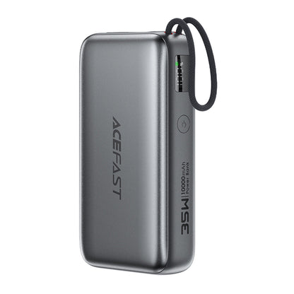 Acefast M32 External Battery, 10000mAh, 35W, PD, 2 x USB-C, Gray