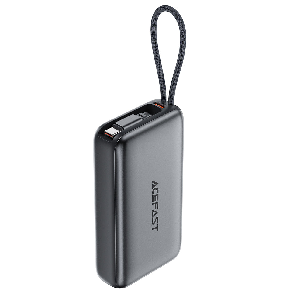 Acefast M32 External Battery, 10000mAh, 35W, PD, 2 x USB-C, Gray