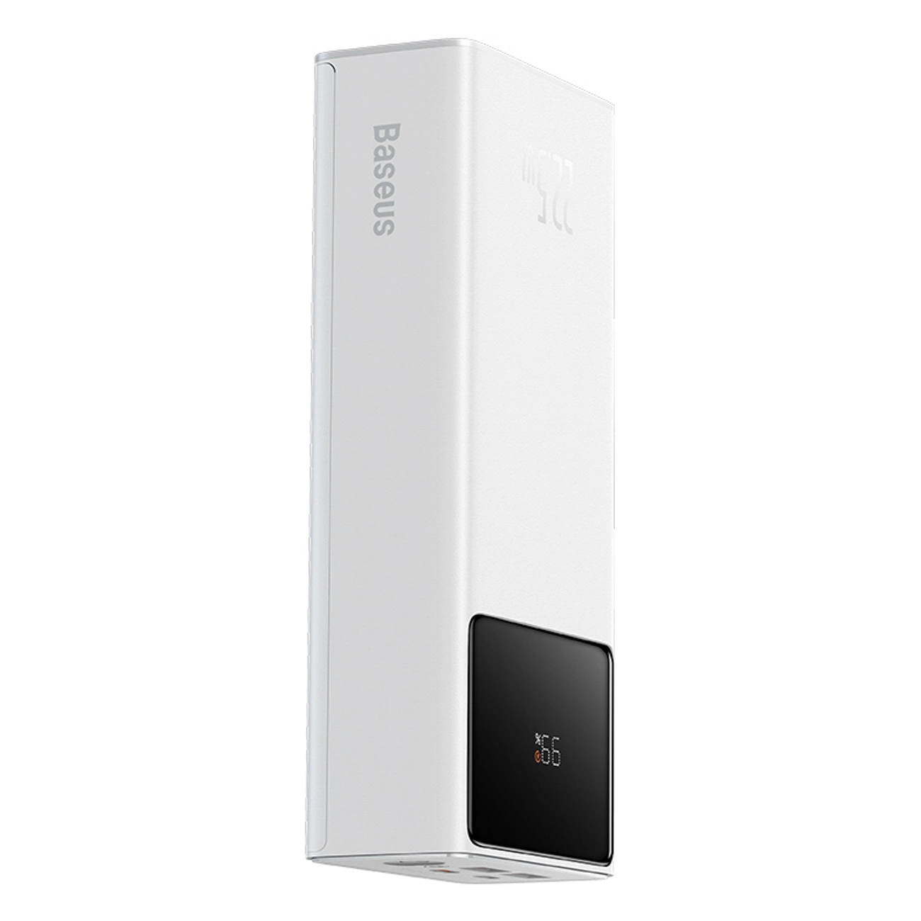 Baseus EnerFill FP41 External Battery, 30000mAh, 22.5W, QC + PD, 1 x USB-C - 2 x USB-A, White E0027K01
