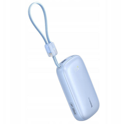 Baseus EnerFill FC21 Qpow 3 Ultra External Battery, 10000mAh, 22.5W, QC + PD, 1 x USB-A - 1 x USB-C, Blue E0027L03