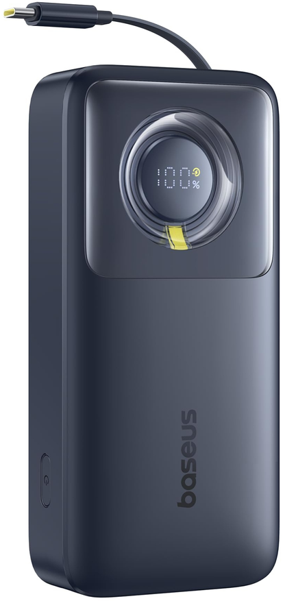 Baseus Free2Pull External Battery, 20000mAh, 65W, PD, 2 x USB-C, Black, Resealed P10073700123-00