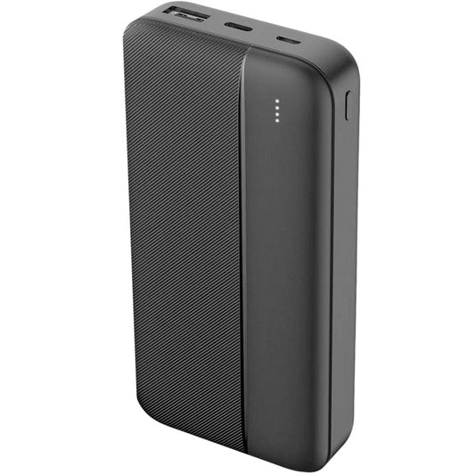 MaXlife MXPB-02 External Battery, 20000mAh, 20W, QC + PD, 1 x USB-A - 1 x USB-C, Black