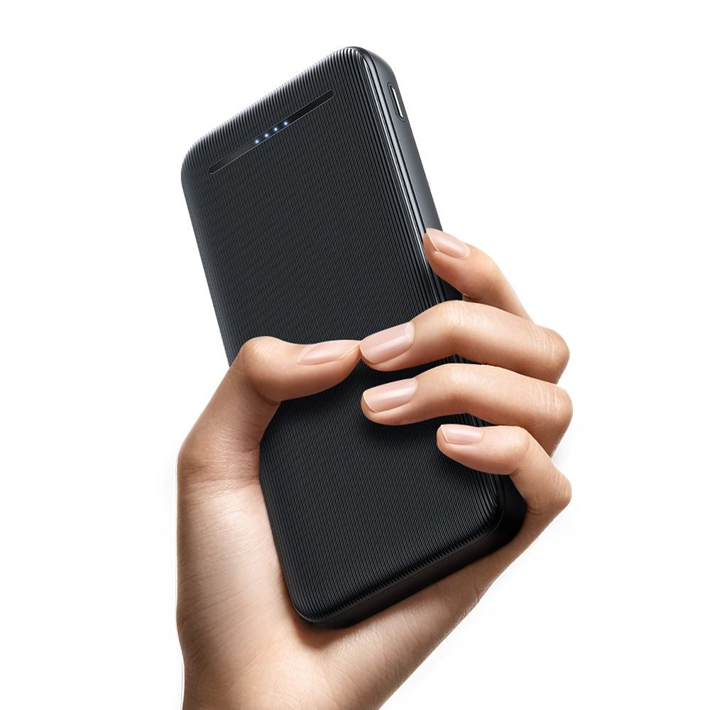 McDodo MC-4631 External Battery Online, 10000mAh, 10W, 2 x USB-A - 1 x USB-C, Black