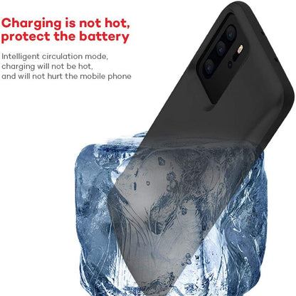 External Battery Case Techsuit Power Pro Battery for Huawei P30 Pro New Edition / P30 Pro, 5000mAh, Black